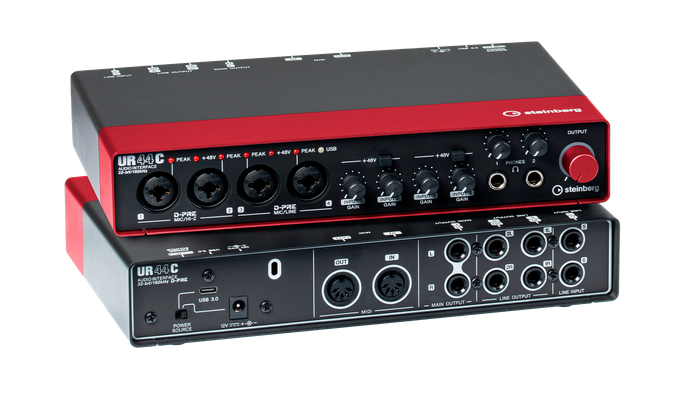 STEINBERG UR44C USB-Audio/Midiinterface Red Edition